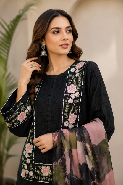 NAQSH E NOOR CHIKANKARI SET MMG-1296