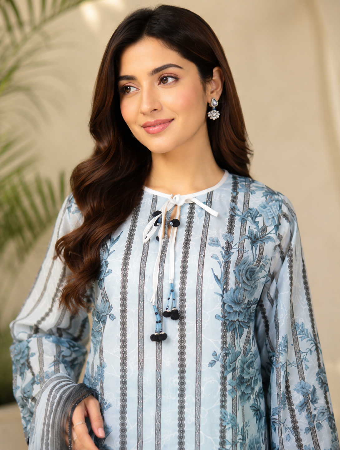 CHIC CHIKANKARI LAWN SUIT
