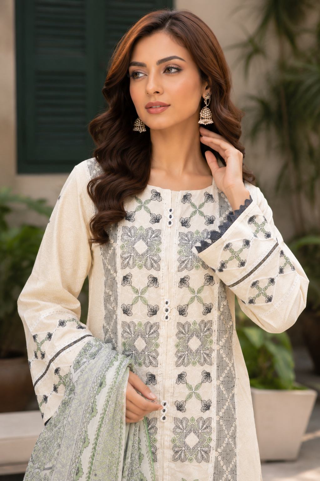 EMPRESS COTTON KURTA SET MMG-1321