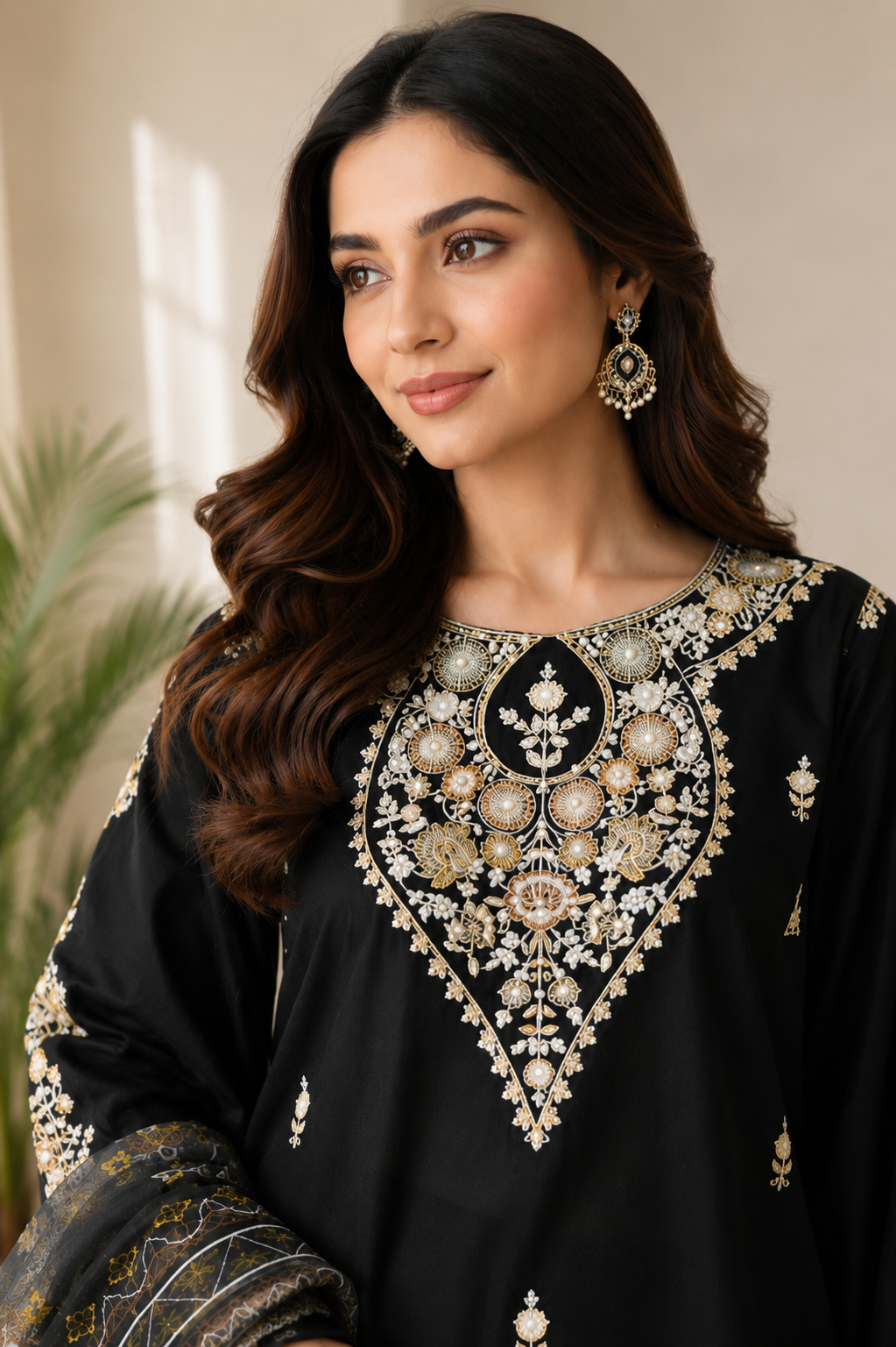PEARL PRESTIGE EMB KURTA SET MMG-1248